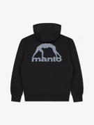MANTO hoodie peacefull violence - black